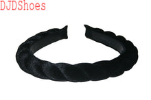 Load image into Gallery viewer, Black Velvet Hair Bands (Various Styles)