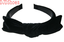 Load image into Gallery viewer, Black Velvet Hair Bands (Various Styles)
