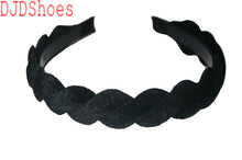 Load image into Gallery viewer, Black Velvet Hair Bands (Various Styles)
