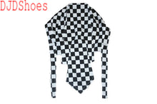Load image into Gallery viewer, Black and White Checked Zandana