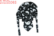 Load image into Gallery viewer, Black and White Ying Yang Zandana