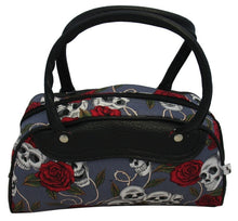 Load image into Gallery viewer, Medium Skulls and Roses Bag (Various Colours)
