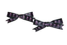 Load image into Gallery viewer, Skull and Crossbones Hair Clips (Various Colours)
